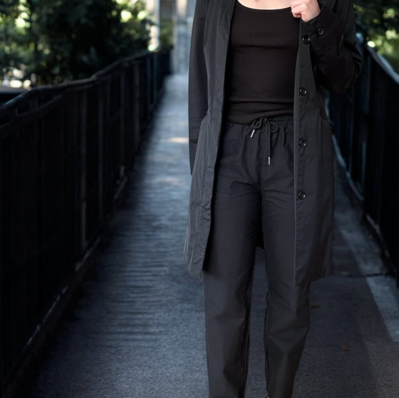 black old money pants